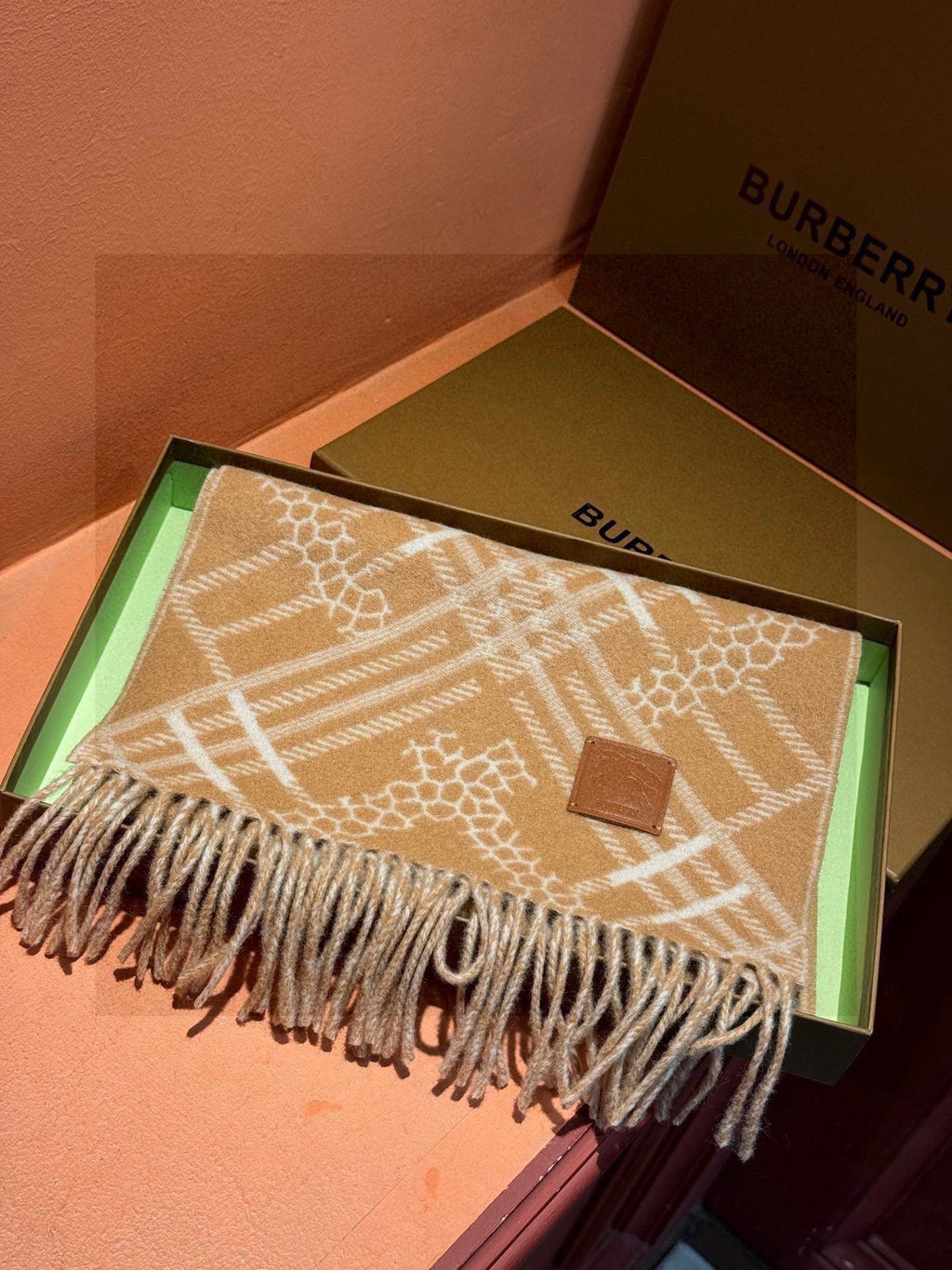 BBR SCARF 168 CM IN CASHMERE 730561