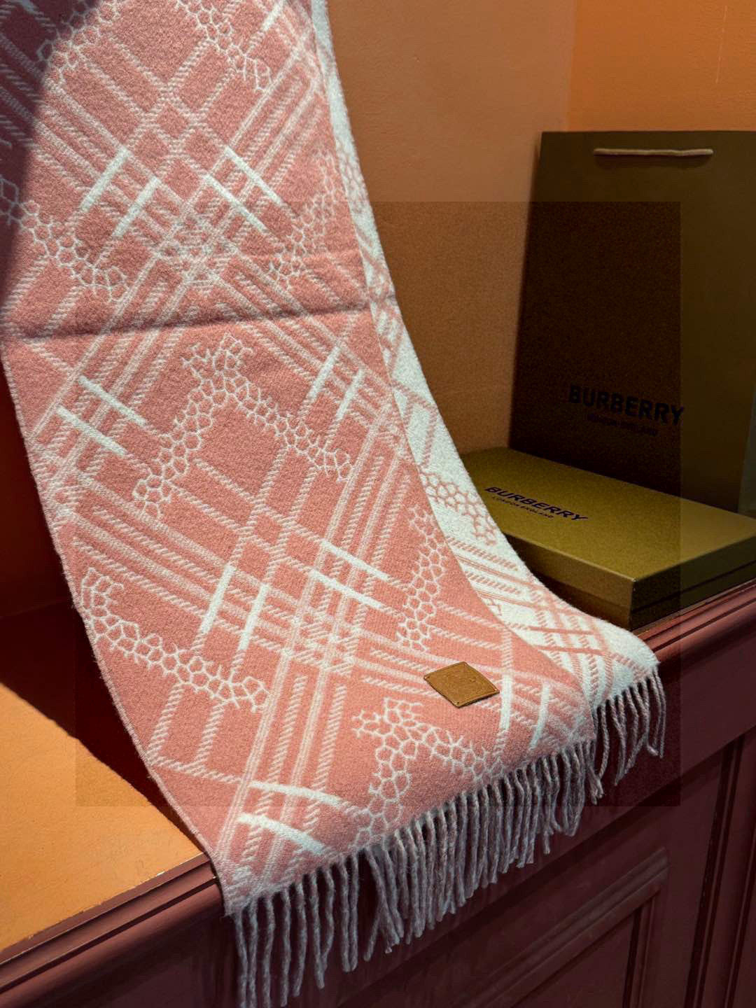 BBR SCARF 168 CM IN CASHMERE 730562