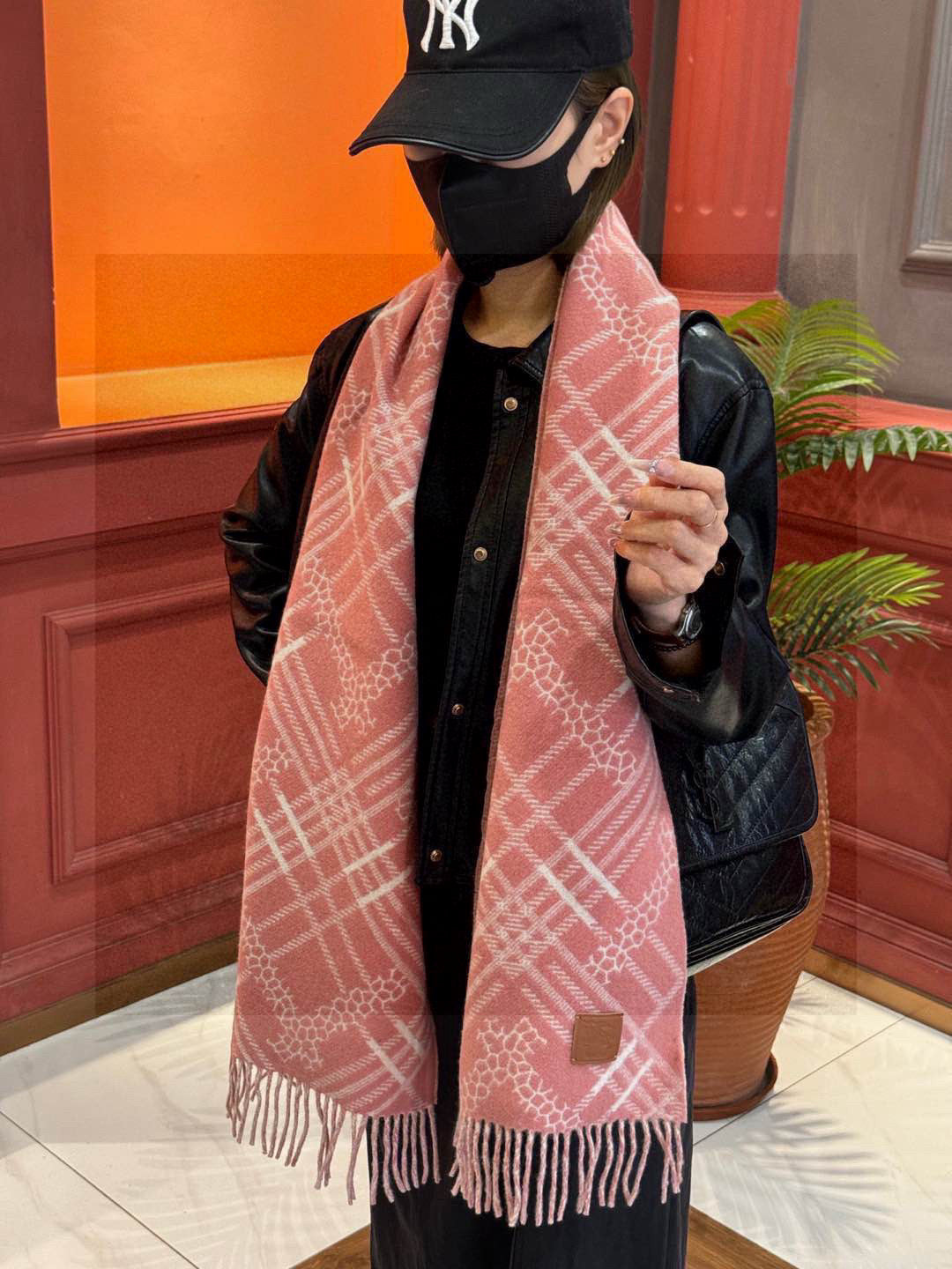 BBR SCARF 168 CM IN CASHMERE 730562