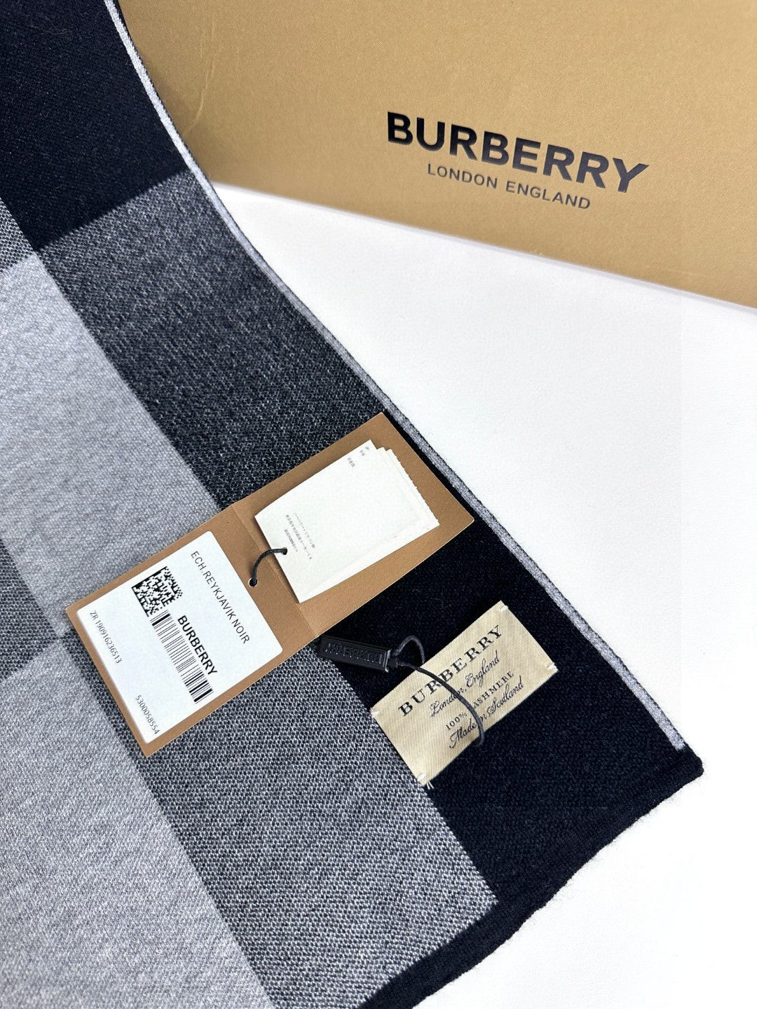 BBR SCARF 180 CM IN CASHMERE 531595