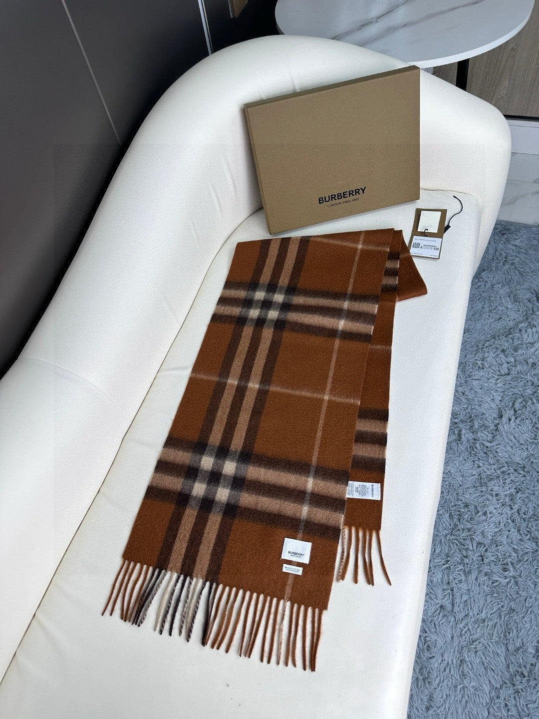 BBR SCARF 180 CM IN CASHMERE 543355