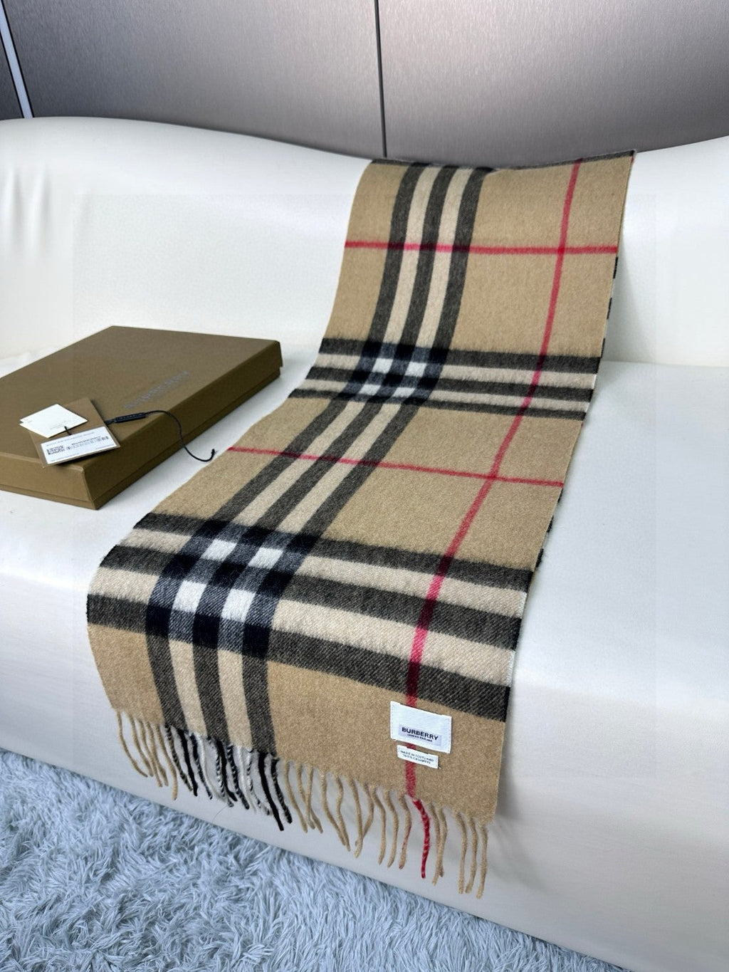 BBR SCARF 180 CM IN CASHMERE 543356