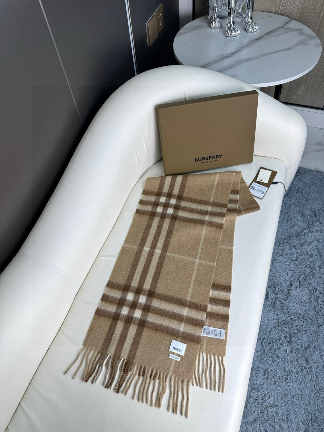 BBR SCARF 180 CM IN CASHMERE 543357