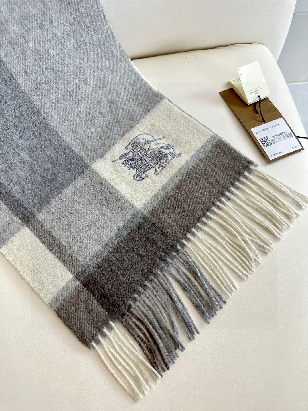 BBR SCARF 180 CM IN CASHMERE 724818
