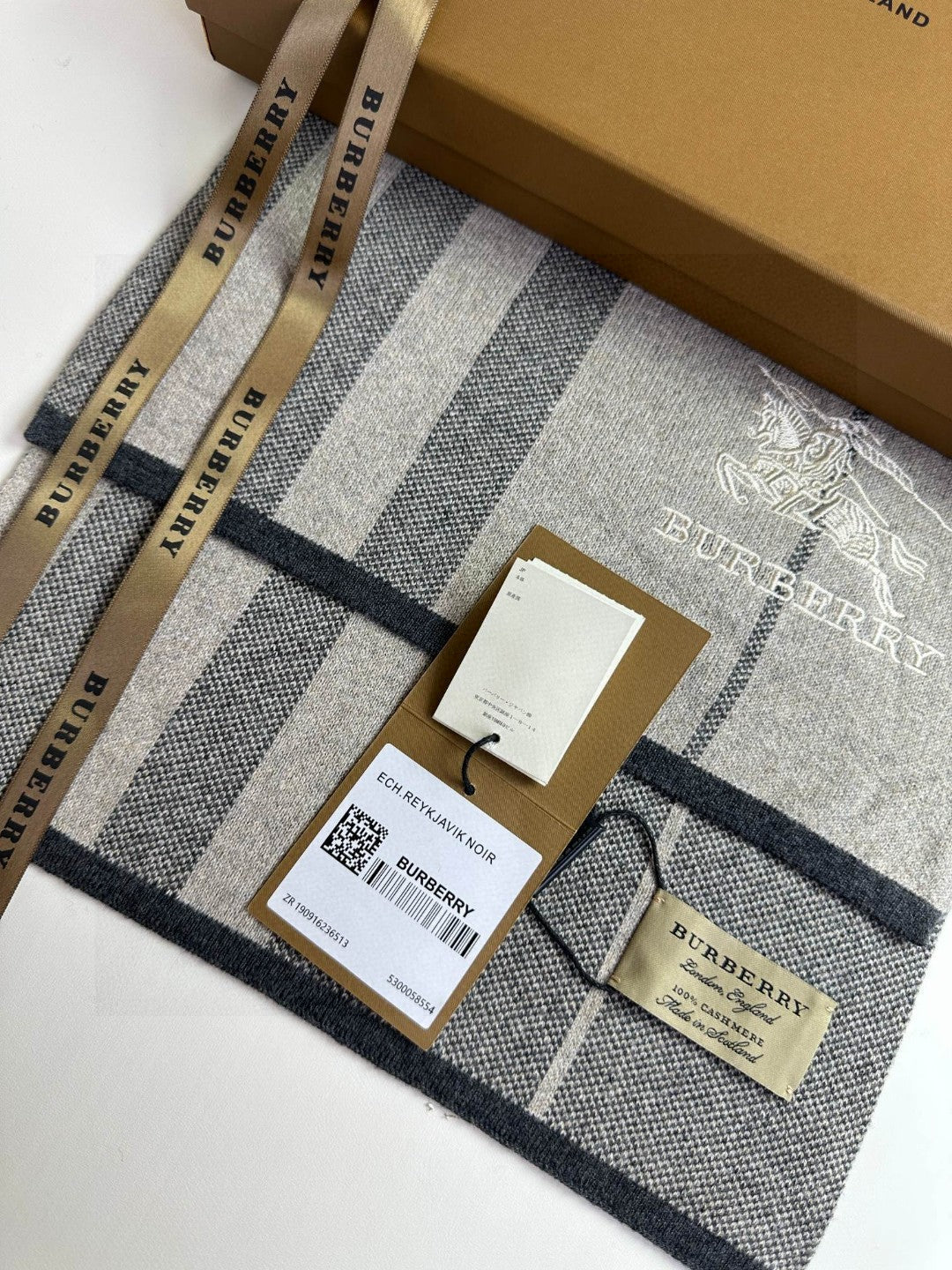 BBR SCARF 180 CM IN CASHMERE 730657