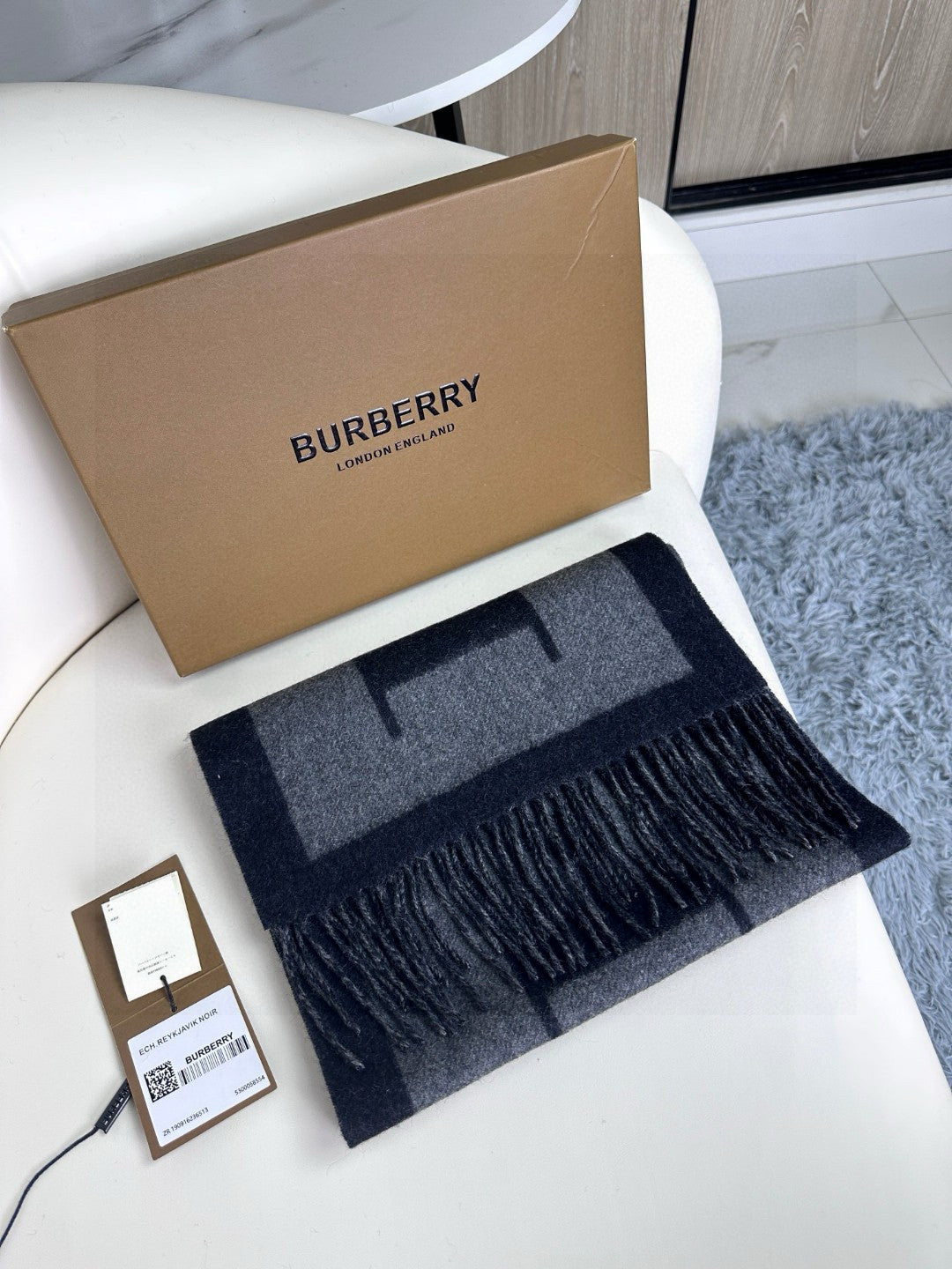BBR SCARF 180 CM IN CASHMERE 735851