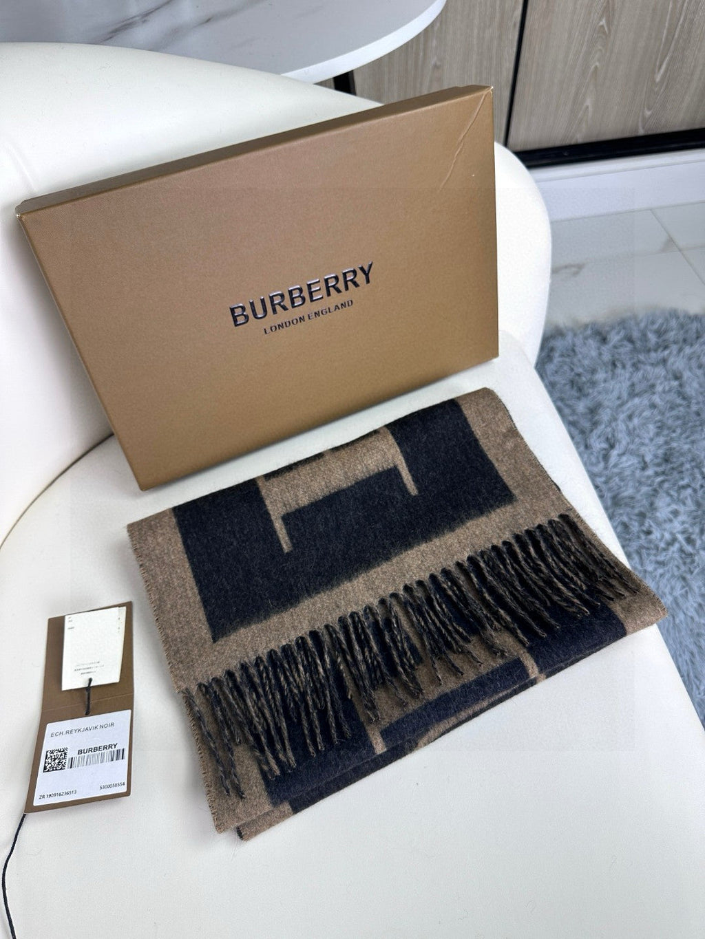 BBR SCARF 180 CM IN CASHMERE 735852