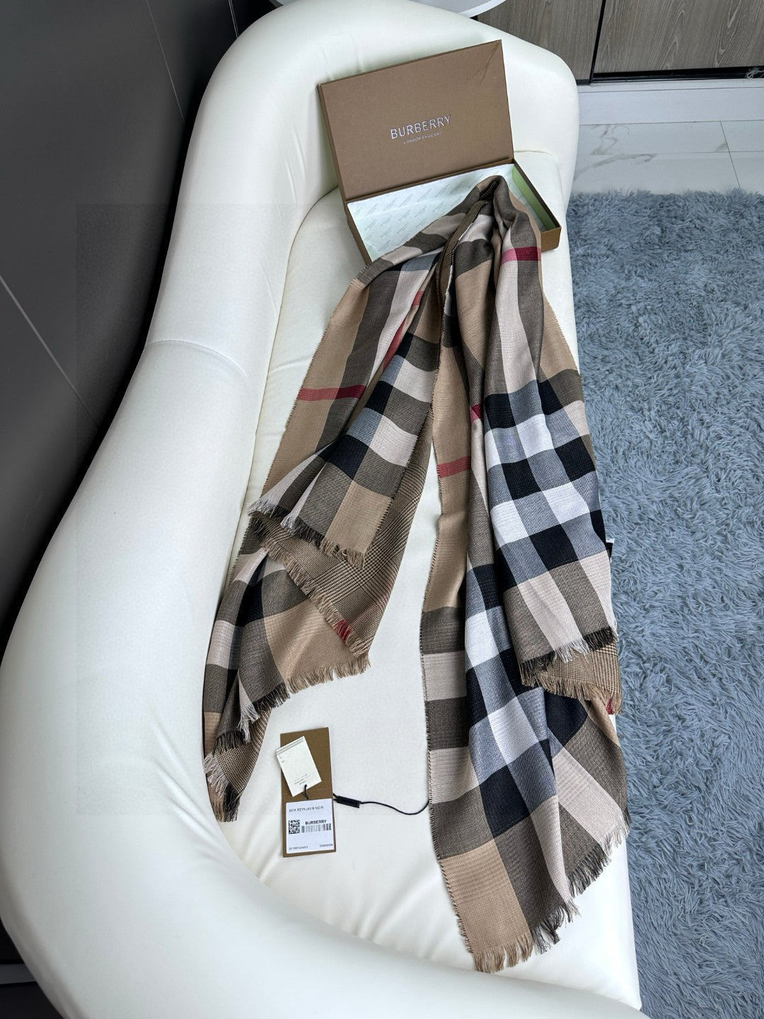 BBR SCARF 200 CM IN CASHMERE 737197