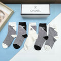 CHANEL LOW-CUT SOCKS 414481 ( 1 BOX )