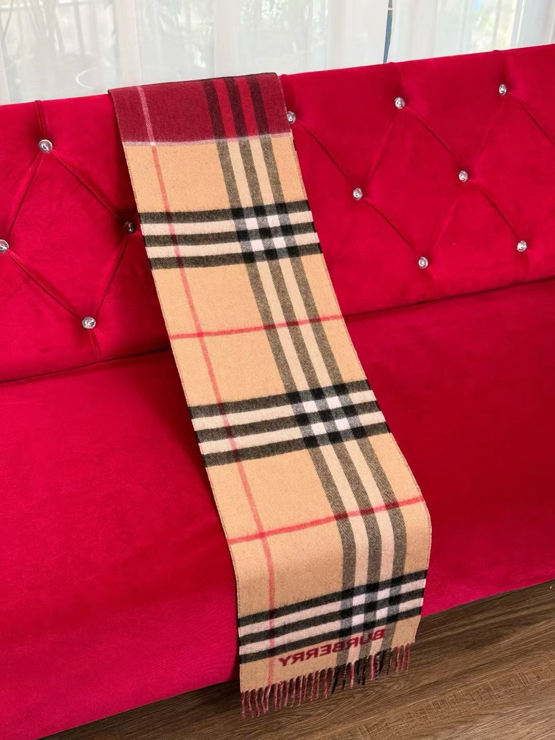 BBR SCARF 168 CM IN CASHMERE 540610