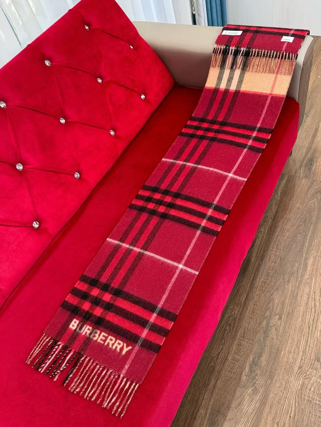 BBR SCARF 168 CM IN CASHMERE 540610
