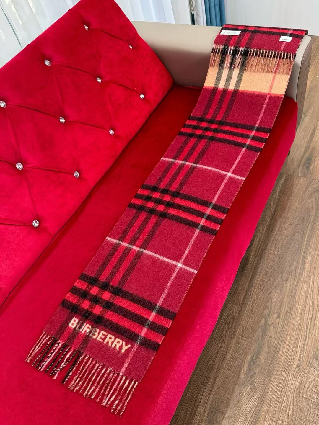 BBR SCARF 168 CM IN CASHMERE 540610