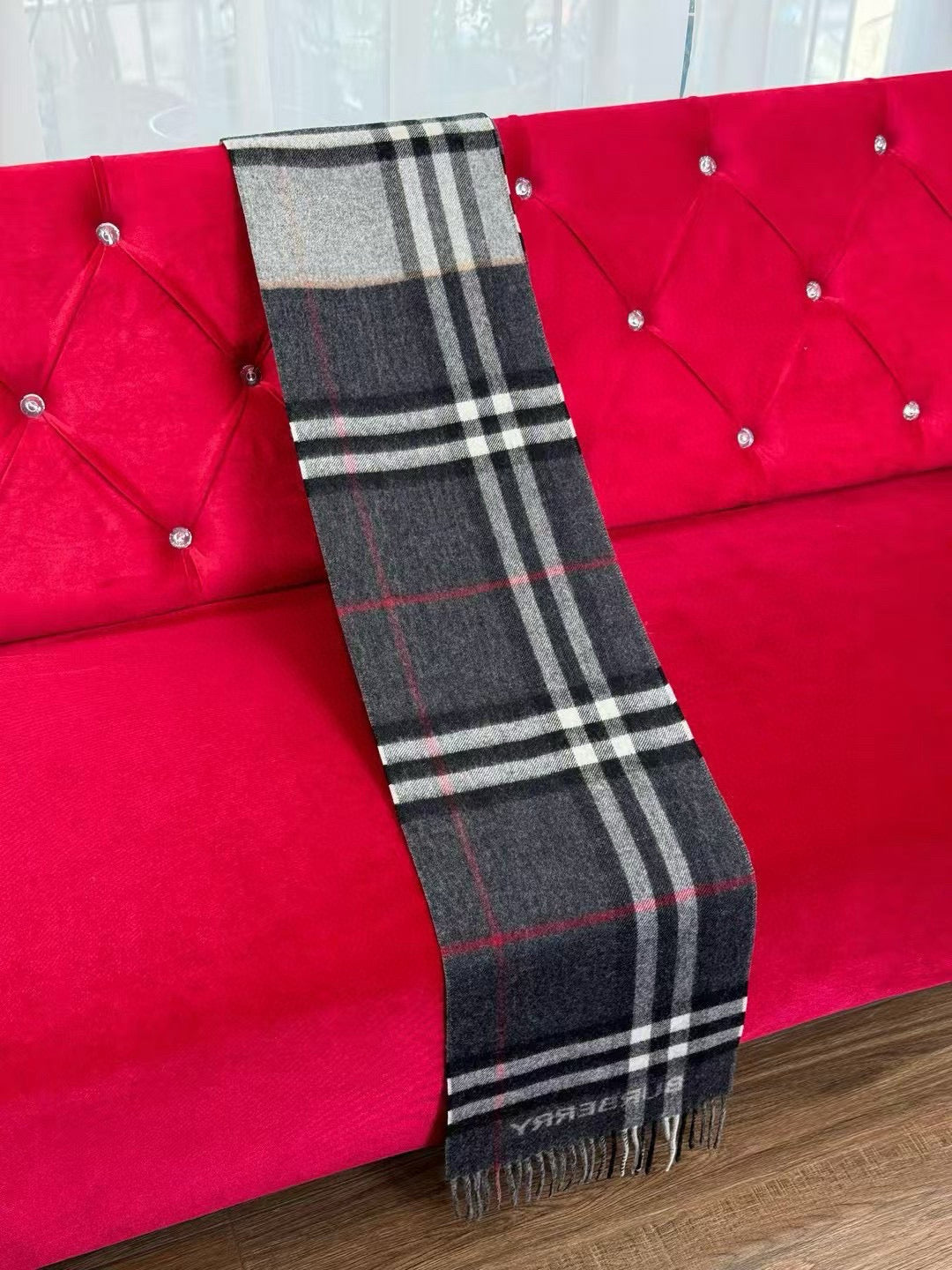 BBR SCARF 168 CM IN CASHMERE 540611