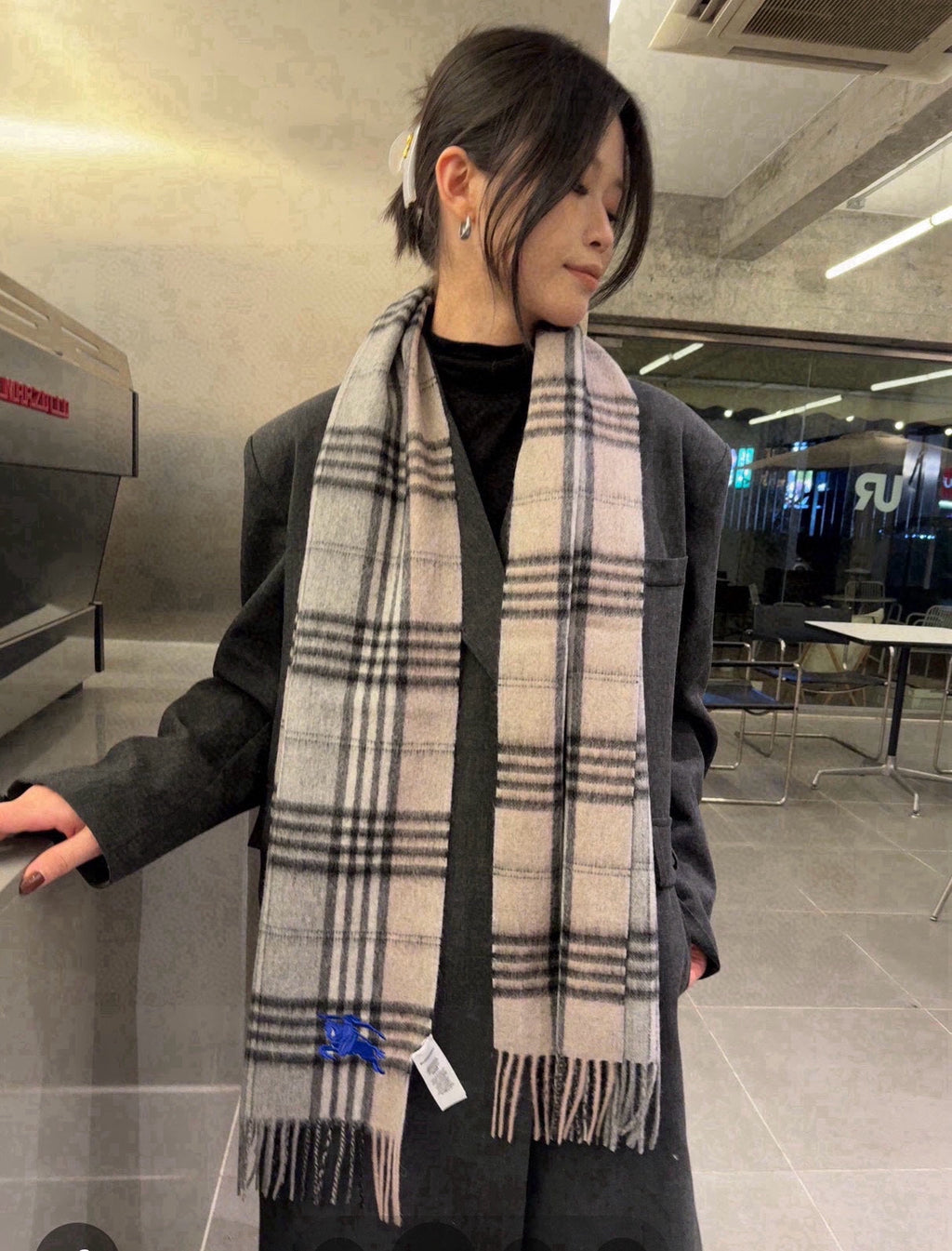BBR SCARF 180 CM IN CASHMERE 483536