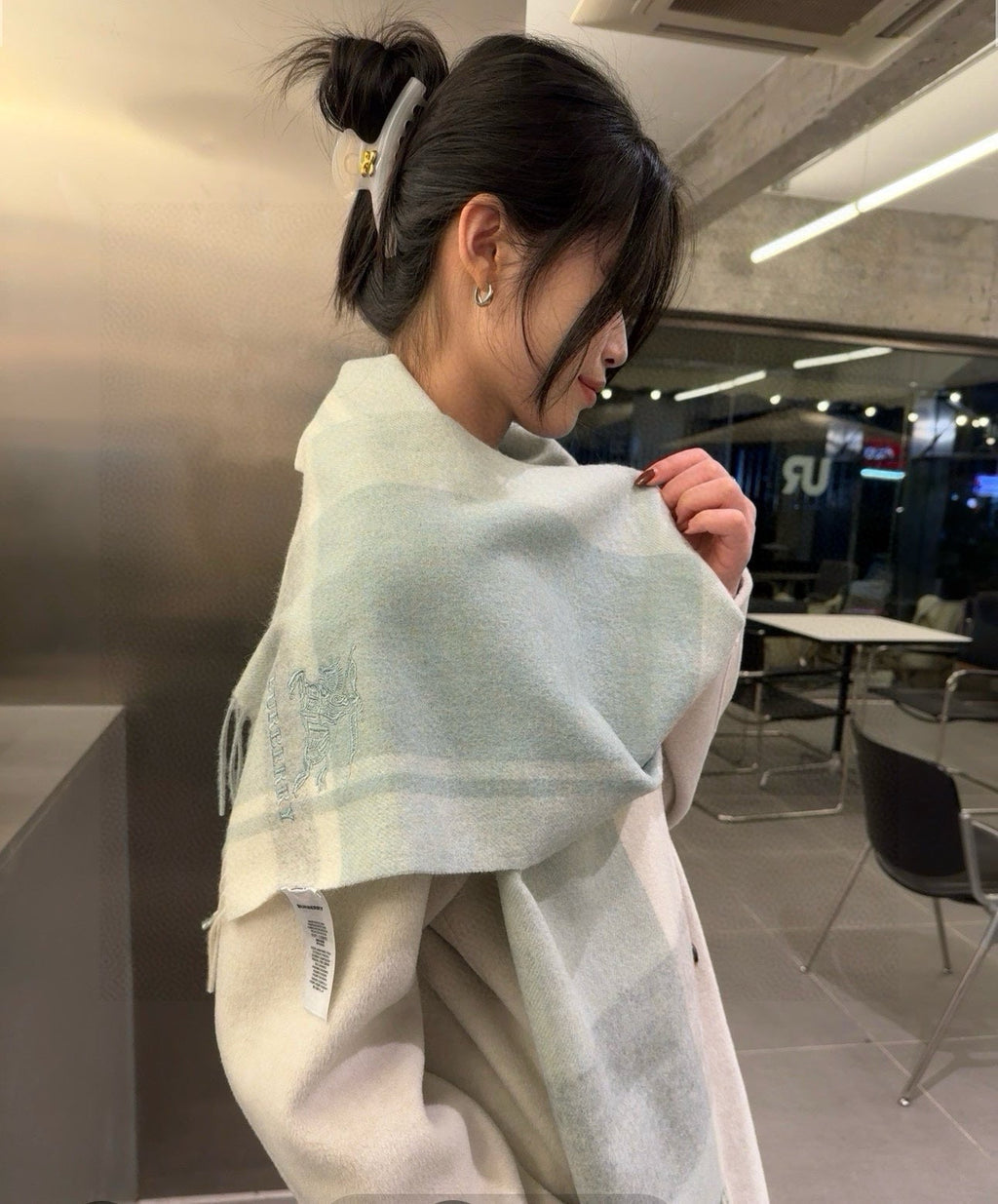 BBR SCARF 180 CM IN CASHMERE 483543
