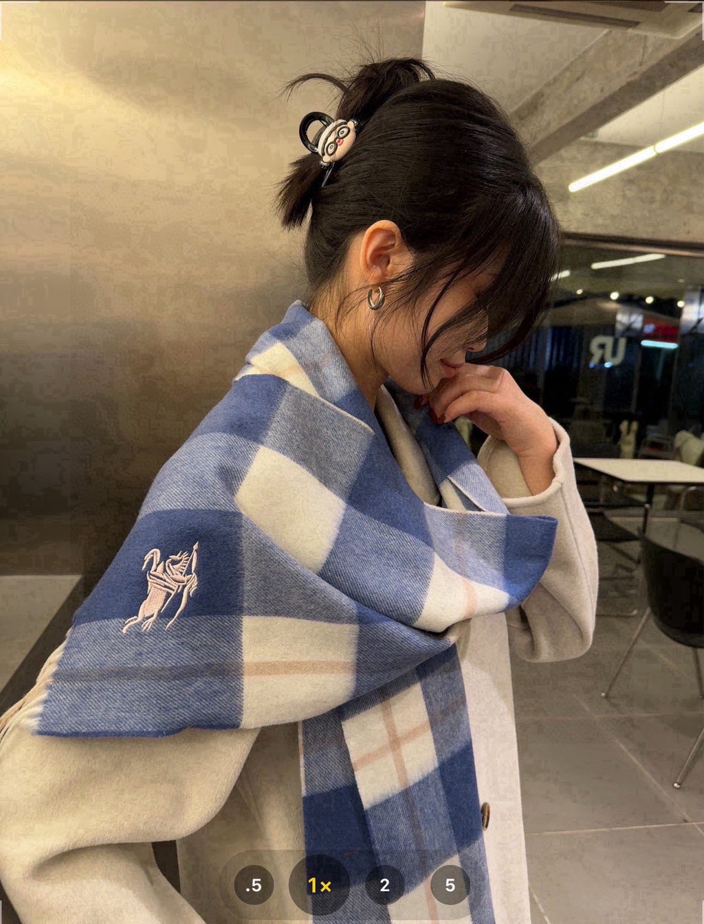 BBR SCARF 180 CM IN CASHMERE 486609