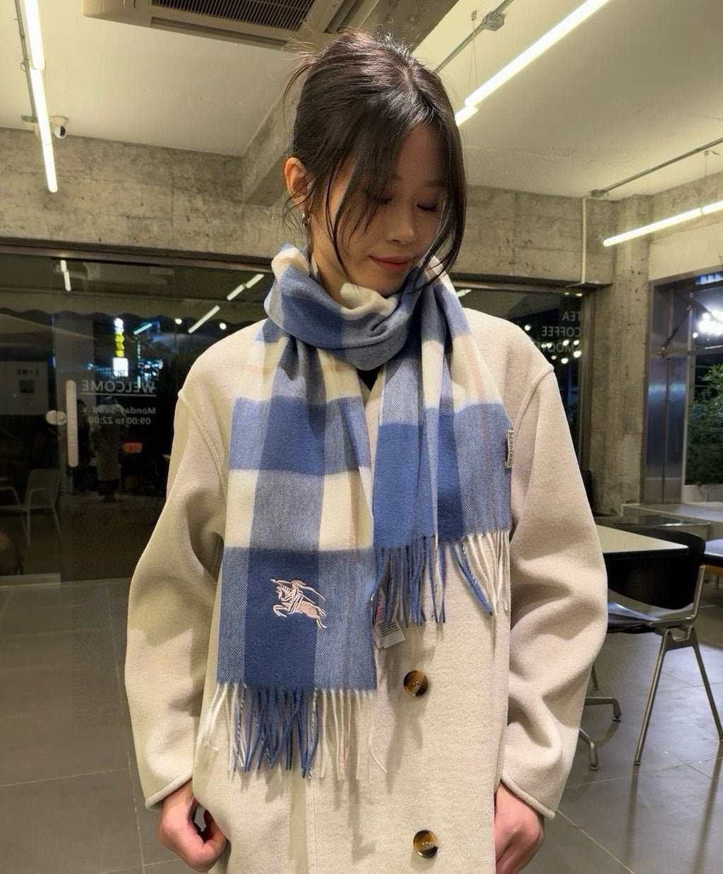 BBR SCARF 180 CM IN CASHMERE 486609
