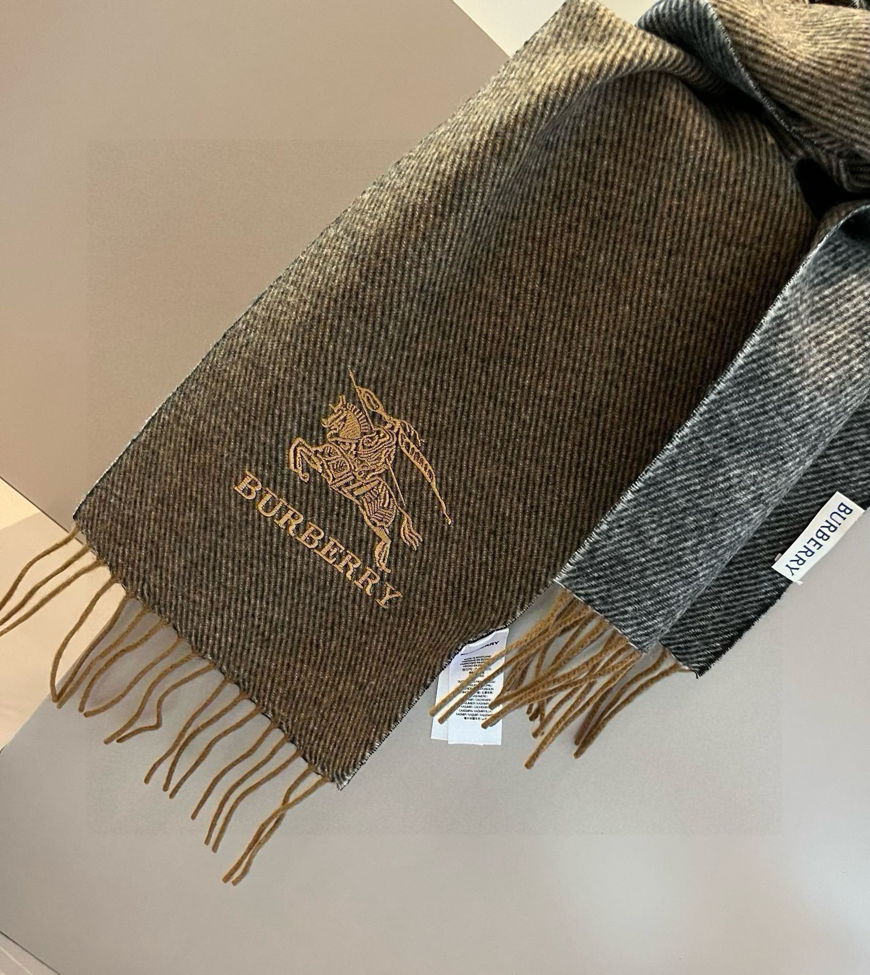 BBR SCARF 180 CM IN CASHMERE 486630