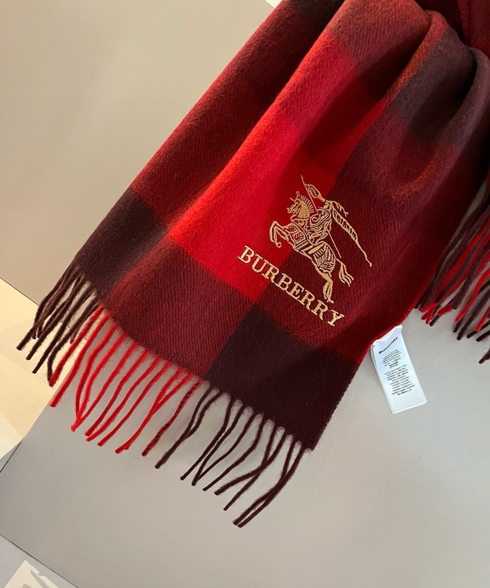 BBR SCARF 180 CM IN CASHMERE 489745