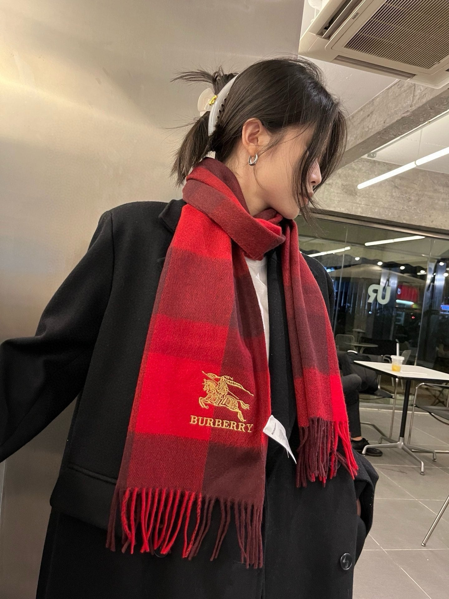 BBR SCARF 180 CM IN CASHMERE 489745