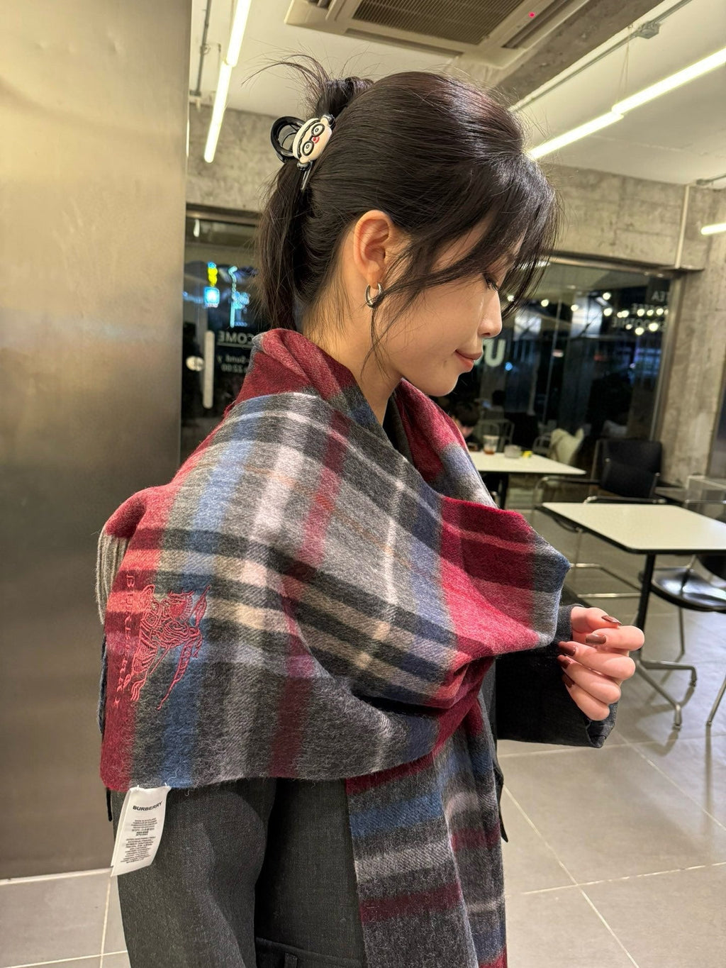 BBR SCARF 180 CM IN CASHMERE 489753