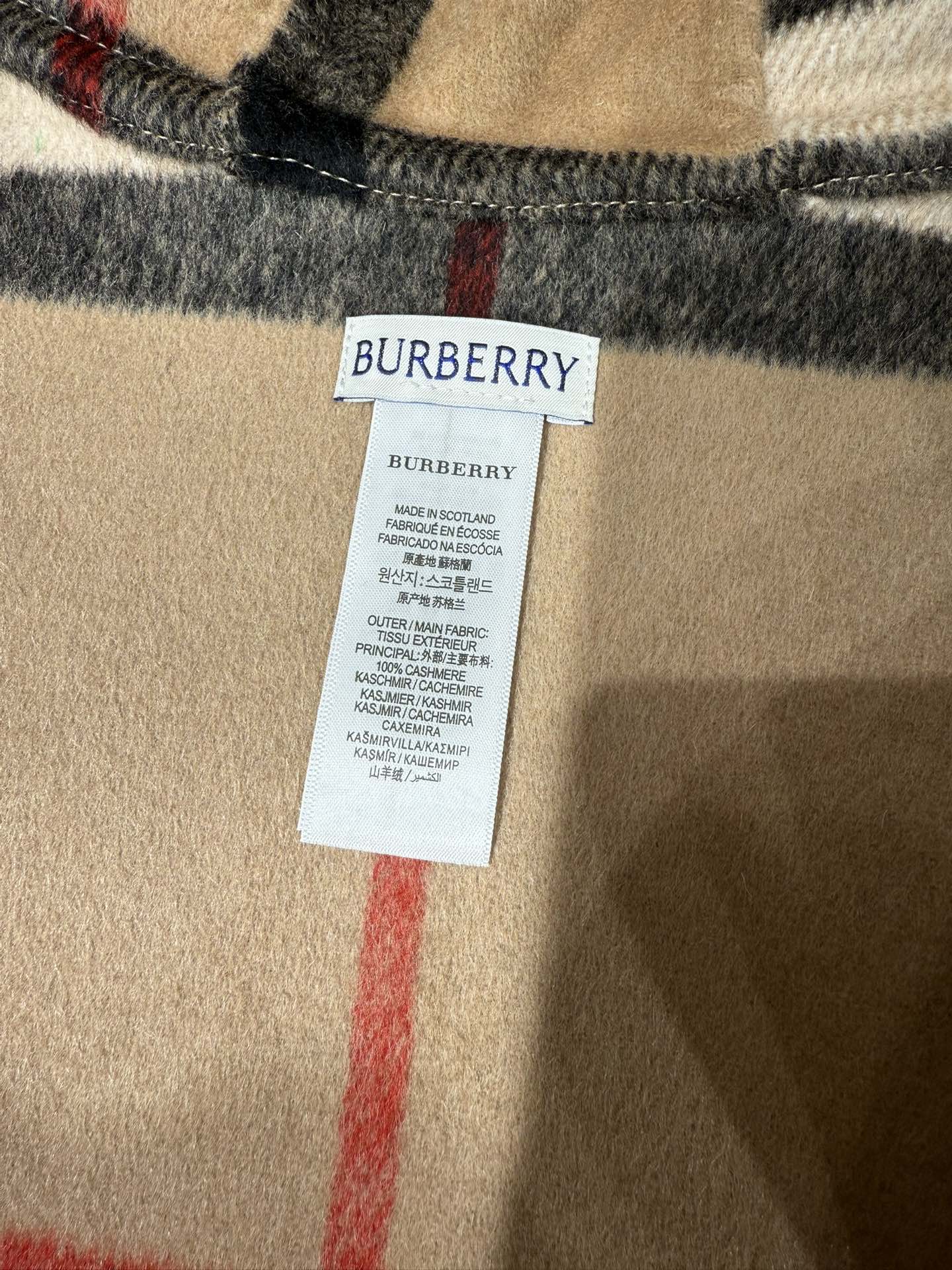 BBR SCARF IN CASHMERE 732155