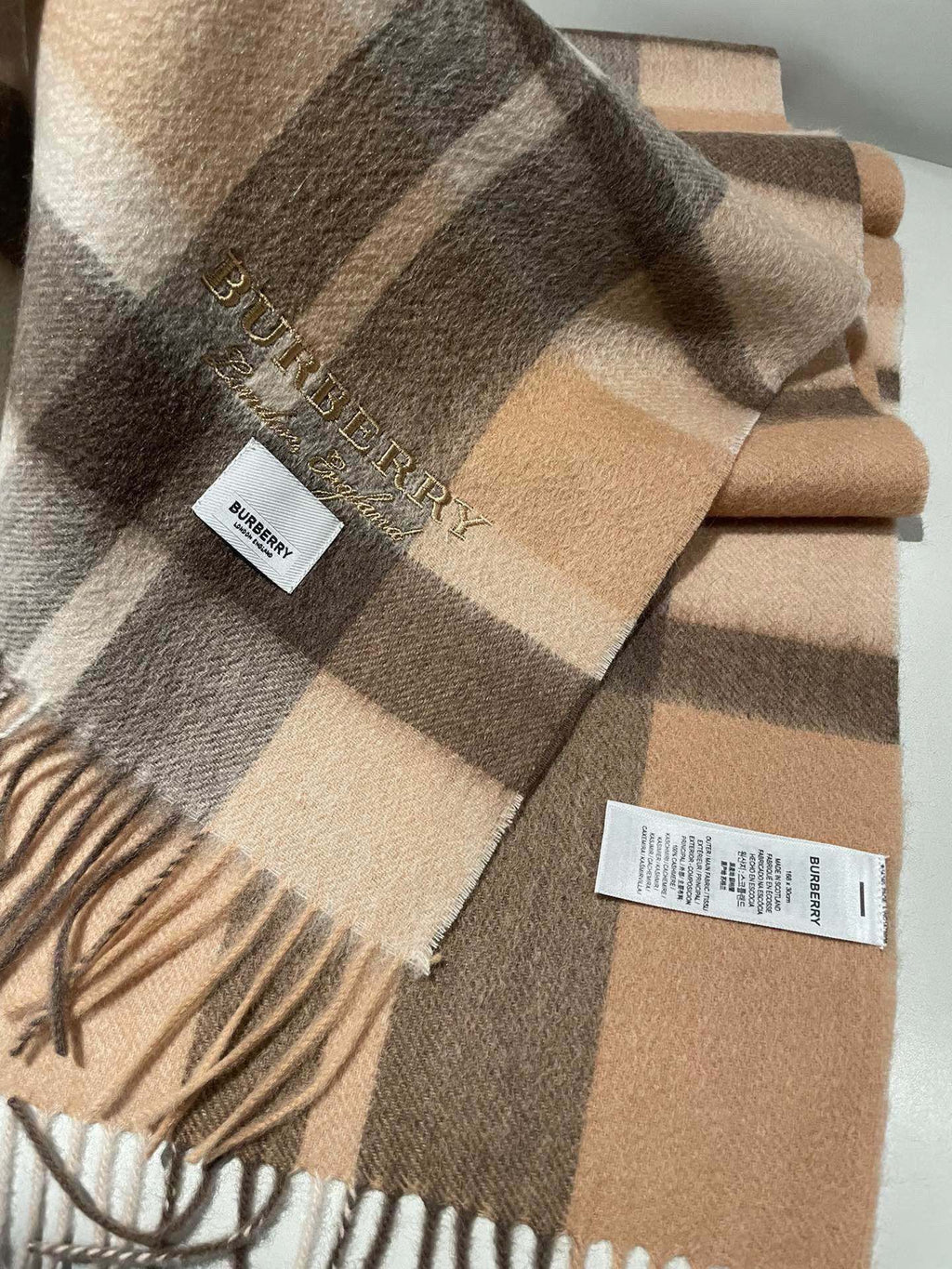 BBR SCARF 180 CM IN CASHMERE 486381