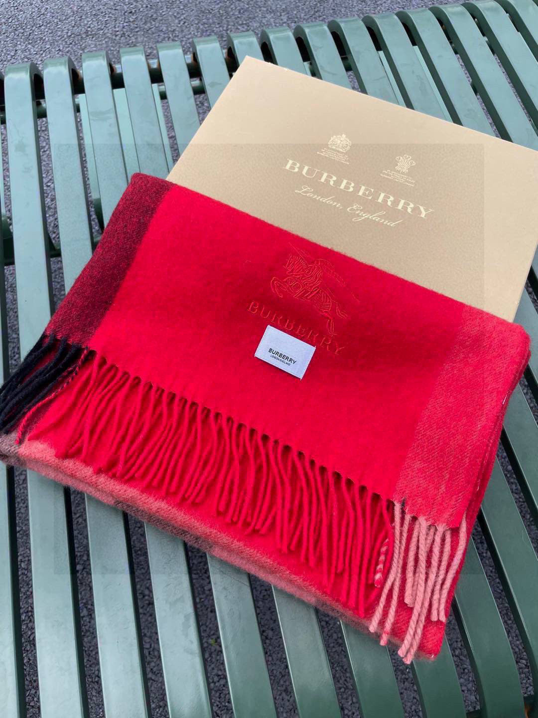 BBR SCARF 200 CM IN CASHMERE 538289